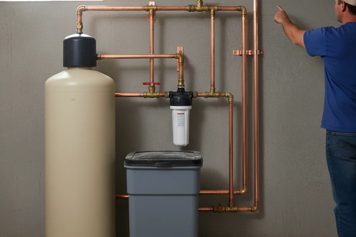 Whole-house water treatment system installed in Wagarville
